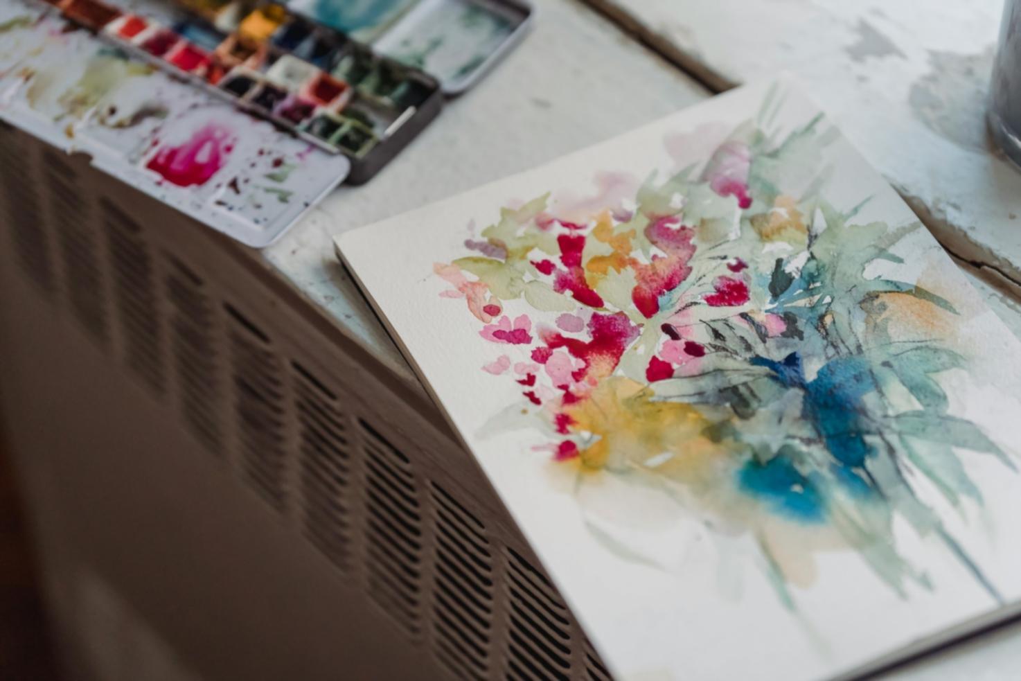 Portfolio digitale con diverse illustrazioni e progetti creativi